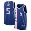 Sacramento Kings De Aaron Fox Nike 2023-24 City Edition Sininen Miesten Pelipaidat Swingman